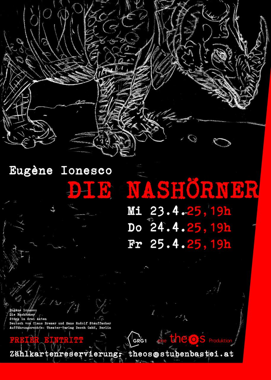 Nashörner Plakat