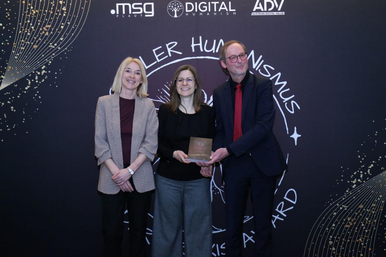 Foto Verleihung digitaler Humanismus 2026