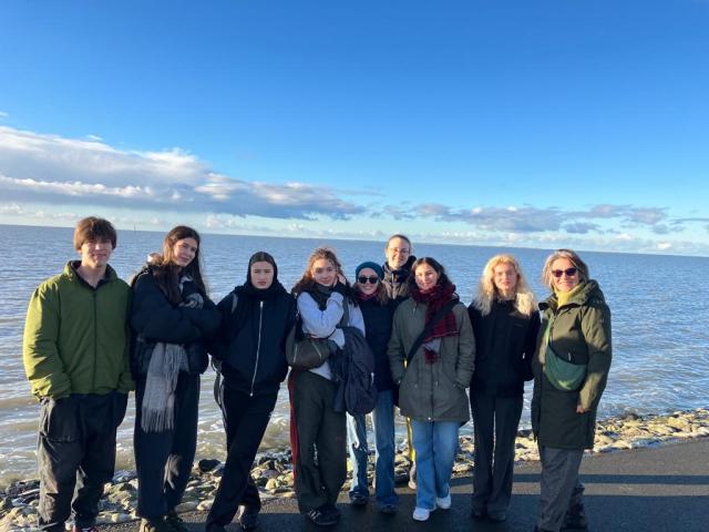 Stubenbastei-Delegation an der Nordsee