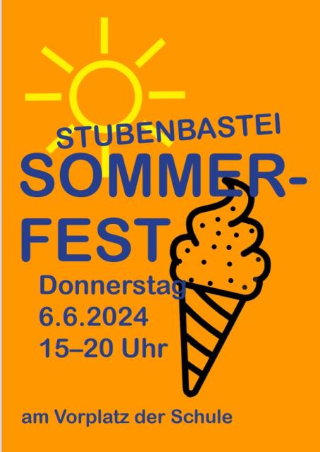 Plakat Schulfest