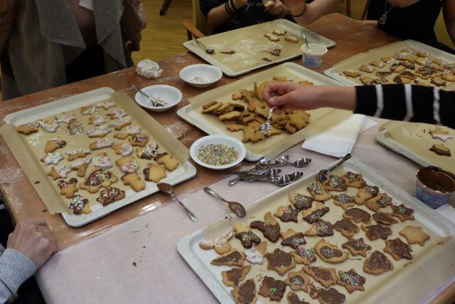 Foto gemeinsam backen