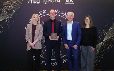 Foto - Verleihung digitaler Humansismus
